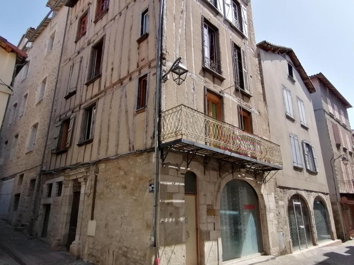 Ferienwohnung Au Temps D'Antan Villefranche-de-Rouergue Exterior foto